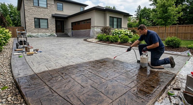 Concrete Tinting in Frisco, TX