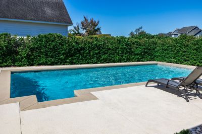 Textured Pool Deck