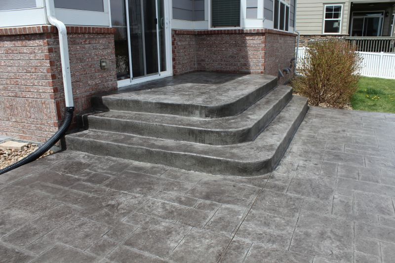 Local Stamped Concrete Patio Installation in Farmington, UT